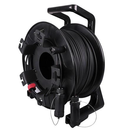 Lindy 100m Armored Fibre Optic